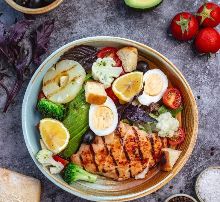 Gesund essen um besser zu leben.